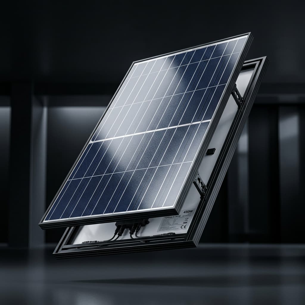 N-Type TOPCon Bifacial Solar Module